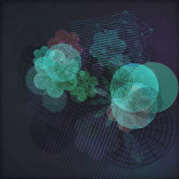 Hash art for pmndrs/zustand